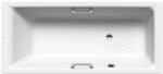 Kaldewei Puro star Badewanne 255930003001 180x80cm, &Uuml;berlauf seitlich, Antislip
