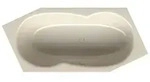 Bette BetteMetric 6-Eck-Badewanne 6840-001 206x90x45cm, Fu&szlig;ende rechts,...