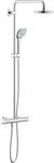 Grohe Euphoria 180 Duschsystem 27296001 chrom, Aufputz-Brausethermostat