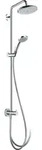 hansgrohe Croma 220 Reno Showerpipe 27224000 Brausearm 400 mm, schwenkbar, chrom