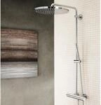 Grohe Rainshower 400 Duschsystem 27174001 chrom, mit Aufputz-Thermostat mit