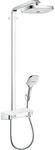 hansgrohe Raindance Select Showerpipe 27126400 E 300 2jet, wei&szlig;/chrom, mit