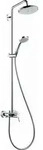 hansgrohe Croma 220 Showerpipe 27222000 Brausearm 40 cm, schwenkbar, chrom
