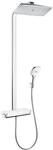 hansgrohe Raindance Select 360 Showerpipe 27112400 weiss/chrom, Brausearm 38 cm