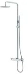 Steinberg Serie 250 Brauseset Aufputz 2502721 mit Thermostatarmatur und Regenbrause,