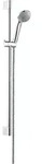 hansgrohe Brauseset 27652000 mit 65cm Brausestange Unica Crometta, chrom