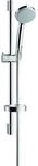 hansgrohe Brauseset Croma 100 Vario 27776000 mit 65 cm Brausestange Unica C,...