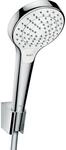 hansgrohe Croma Select S Vario Wannenset 26421400 weiss-chrom, 125 cm Schlauch