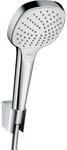 hansgrohe Croma Select E Vario Wannenset 26425400 weiss-chrom, 125 cm Schlauch