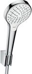 hansgrohe Croma Select S Vario Wannenset 26411400 weiss-chrom, 160 cm Schlauch