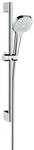 hansgrohe Croma Select E Vario Brause Set 26582400 weiss chrom, 65 cm Brausestange