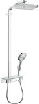 hansgrohe Raindance Select Showerpipe 27288000 E360, chrom, mit Brausearm 380 mm