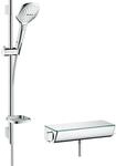 hansgrohe Brauseset Ecostat Select 27038000 E 120 Combi, chrom, DN 15, Stange 65cm,