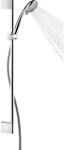 hansgrohe Crometta 85 Variojet 27763000 Brausegarnitur, chrom, 65 cm Brausestange