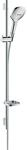 hansgrohe Raindance Brausestange 26621400 Select E120, weiss chrom, L&auml;nge 90 cm