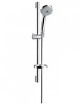 hansgrohe Croma 100 Multi 3jet Brauseset 27775000 chrom, mit 65 cm Brausestange...