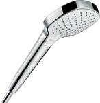 hansgrohe Croma Select E Vario Handbrause 26812400 wei&szlig;/chrom, Brausekopf 110 mm
