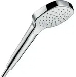 hansgrohe Croma Select E 1jet Handbrause 26816400 weiss chrom, EcoSmart 7 l, DN15,