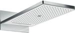 hansgrohe Rainmaker Select 580 Kopfbrause 24001400 wei&szlig; chrom, 3jet, Wandmontage