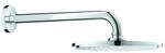 Grohe Rainshower Cosmopolitan 210 Kopfbrause 26052000, chrom, mit Brausearm 286mm