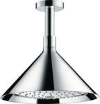 hansgrohe Kopfbrause Axor 240 2jet 26022000 mit Deckenanschuss, designed by Front