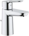 Grohe Start Edge Waschtischarmatur S-Size 23342000 mit Ablaufgarnitur 1 1/4", chrom
