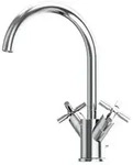 Steinberg Serie 250 Waschtischarmatur 2501500 chrom, mit Ablaufgarnitur