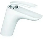 Kludi Balance White Waschtischarmatur 520269175 chrom/wei&szlig;, ohne Ablaufgarnitur