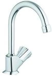 Grohe Costa Standventil 20393001 chrom, schwenkbarer Rohrauslauf, Markierung blau