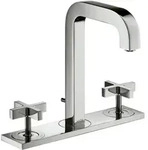 hansgrohe Axor Citterio 3-Loch-Waschtischarmatur 39134000 mit Ausladung 140mm,