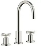 Dornbracht Tara. Drei-Loch-Armatur 20710892-06 f&uuml;r Waschtisch, mit Ablaufgarnitur,