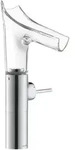 hansgrohe Axor Starck V 220 Waschtischarmatur 12114000, chrom, Glasauslauf, Joystick