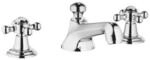 Dornbracht Madison Waschtisch-Dreiloch-Armatur 20700360-00 mit Ablaufgarnitur, chrom