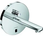 Kludi Zenta elektrische Waschtischarmatur 3850105 chrom, runde Rosette, Ausladung