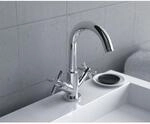 Herzbach Stilo Waschtisch-Zweigriffarmatur 14.953100.1.01 mit