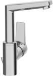 Hansa Waschtischarmatur Hansatwist 09542203 chrom, mit Ablaufgarnitur, Ausladung