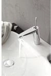 Grohe Eurodisc Joy Waschtischarmatur 23427000 chrom, M-Size, mit Ablaufgarnitur,