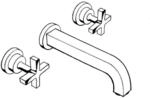 hansgrohe Axor Citterio Fertigmontageset 39143000...