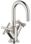 Dornbracht Tara. Zweigriff-Armatur 22302892-06 f&uuml;r Waschtisch, mit Ablaufgarnitur,
