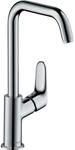 hansgrohe Focus 240 Waschtischarmatur 31519000 schwenkbarer Auslauf 120, chrom
