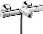 hansgrohe Ecostat Wannen Thermostat 13123000 chrom, Ausladung 200 mm, Aufputz