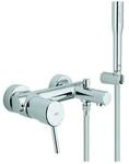 Grohe Concetto Wannenarmatur 32212001 Aufputz, mit Brausegarnitur, chrom