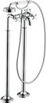 hansgrohe Axor Montreux Fertigmontageset 16547000 2-Griff-Wannenarmatur,