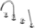 Steinberg Serie 100 Wannen-4-Loch-Armatur 1002400 Ausladung 192mm, schwenkbarer