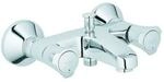 Grohe Costa 2 Griff Wannenarmatur 25450001 chrom, Aufputz