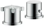 hansgrohe Axor Citterio E Fertigmontageset 36412000 2-Loch-Wannenrandarmatur,...