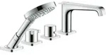 hansgrohe Axor Citterio E Fertigmontageset 36411000 4-Loch-Wannenrandarmatur, mit