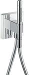 Axor Starck Organic Portereinheit 12626000 chrom Wannen Set, mit Schlauchanschluss