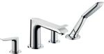 hansgrohe Metris Wannen Armatur 31442000 4 Loch Wannenrand Armatur, chrom