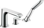 hansgrohe Metris Wannen Armatur 31190000 3 Loch Wannenrand Armatur, chrom